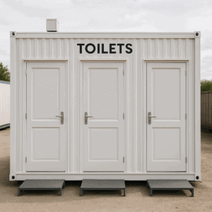Shipping Container Toilets in Dubai
