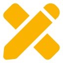ruler and pencil